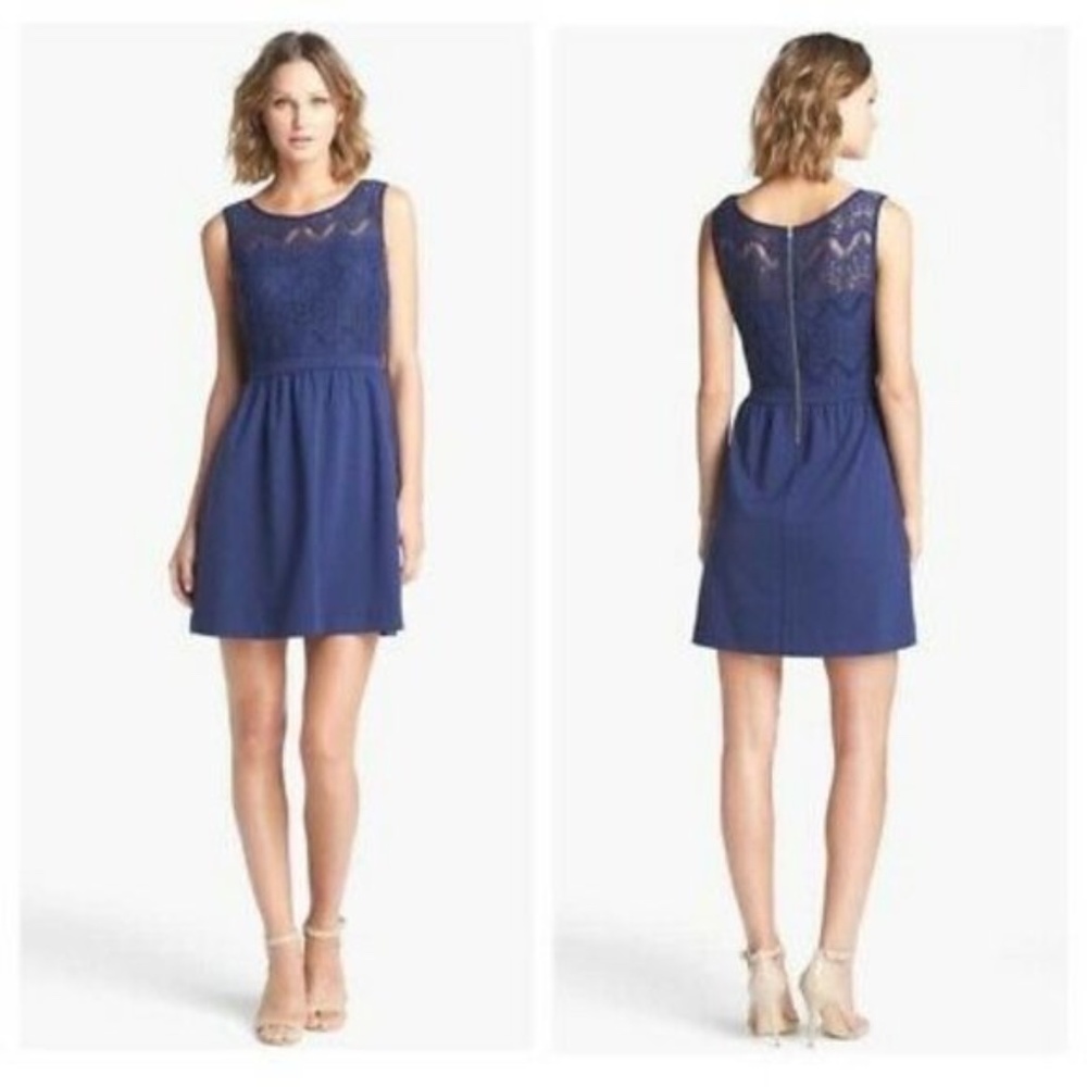 Lilly Pulitzer - Rhea Media Mixed Fit & Flare Dress